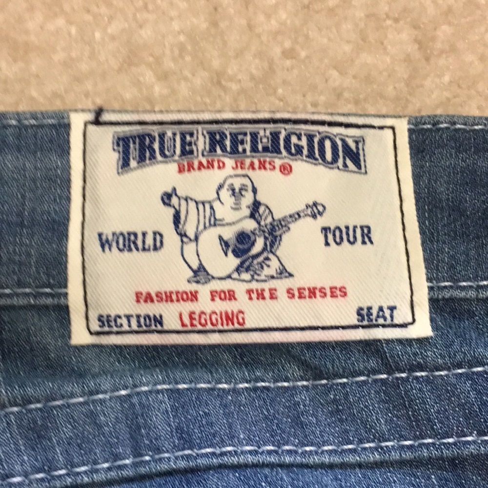 True Religion Flap Pocket Jean Legging - Picture 10 of 12